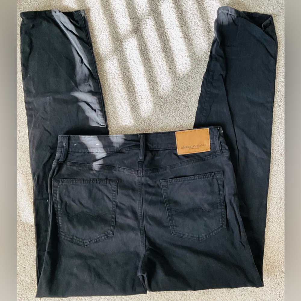 American Eagle Extreme Flex, Slim Straight 30 X34” Black Pant, Great Condition!